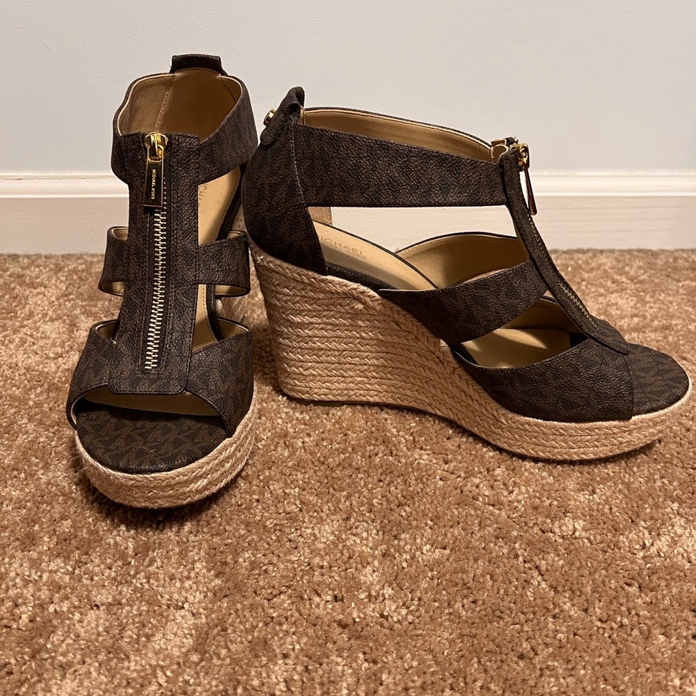 Michael Kors wedges.